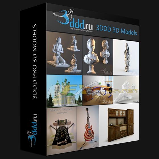 3DDD 3D Models Collection - GFXDomain Blog
