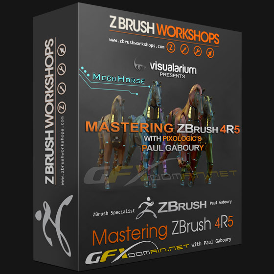 mastering zbrush with paul gaboury