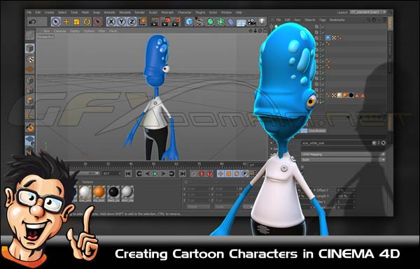 Digital Tutors Creating Cartoon Characters In Cinema 4d Gfxdomain Blog
