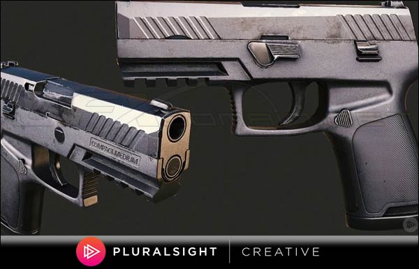 pluralsight creating game weapons in softimage and zbrush