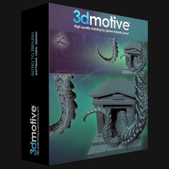 3dmotive catacomb in zbrush series volume 2