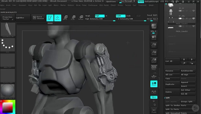 pluralsight texture painting in zbrush
