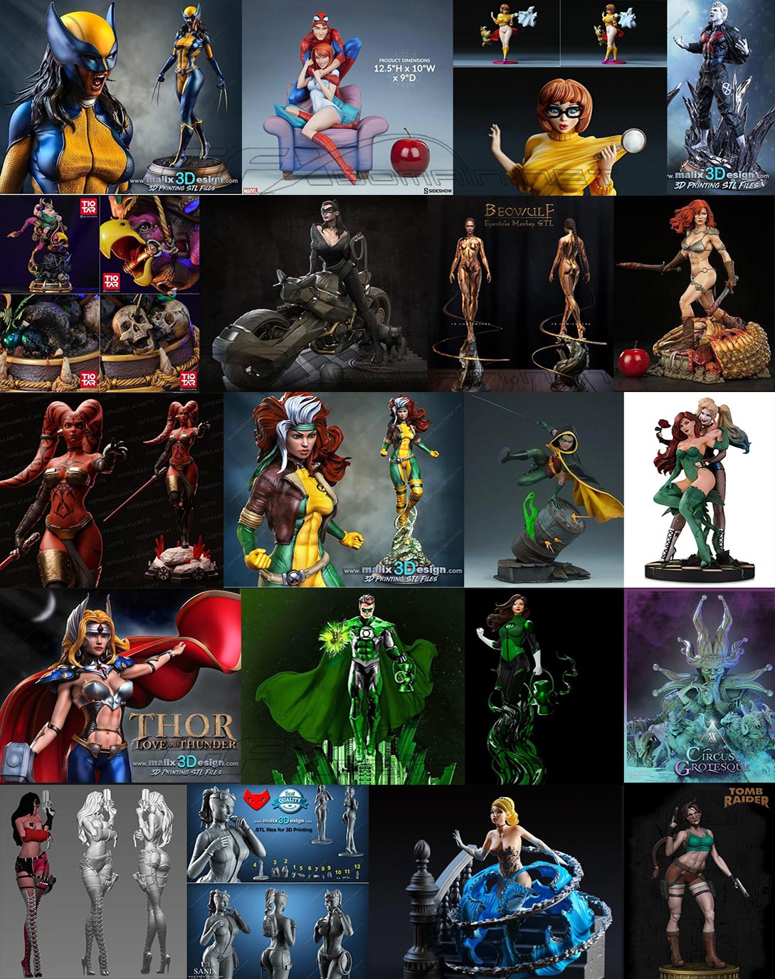 Cadre Marvel by GC 3D, Download free STL model